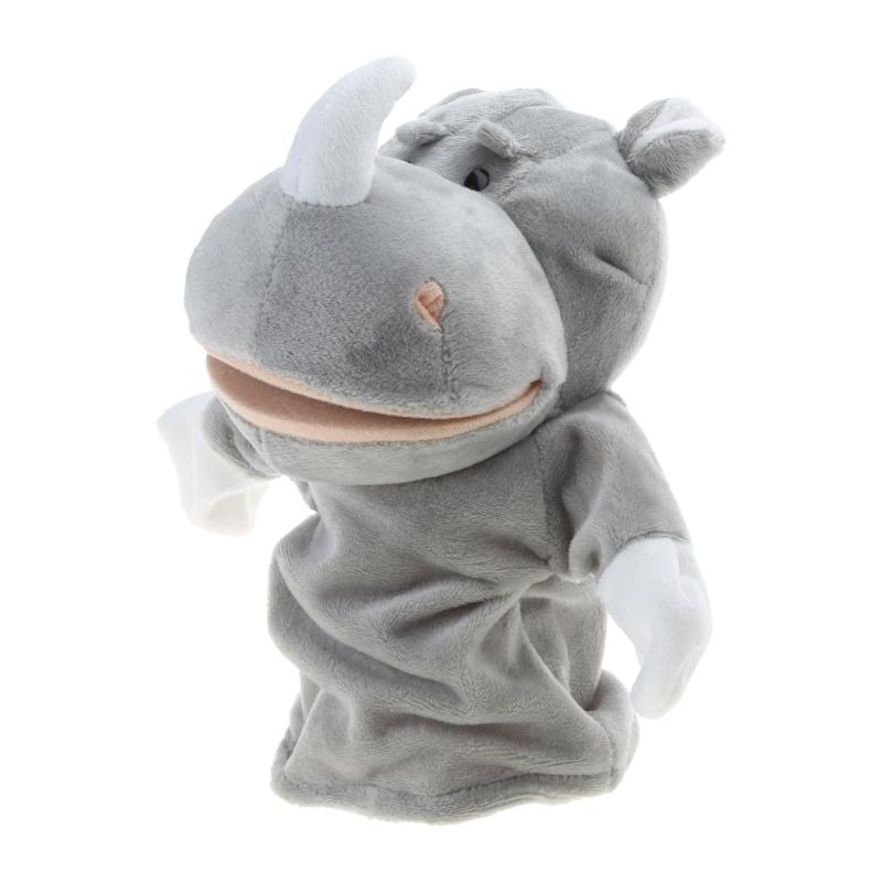1 Pc Kids Plush Finger & Hand Puppet Popular Activity Boy Girl Role Play Bedtime Story Props 3D Animal Decompressing Toy Doll