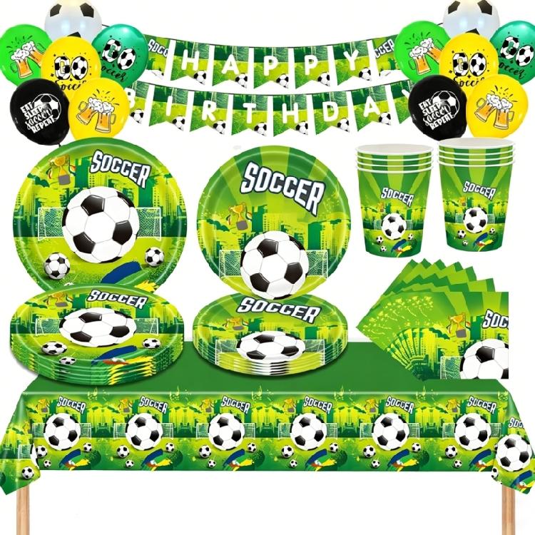 

Athletic Field Pattern Tableware Selection 126 Count For Group Activities 1