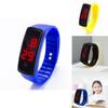 Childrens Digital Led Electronic Watch With Plastic Band For Kids And Students