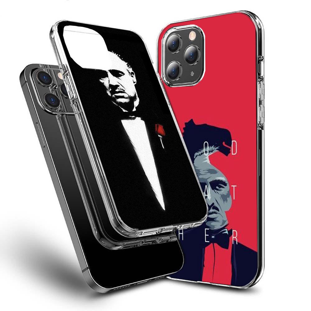 --The Godfather Phone Case For Iphone 16E 15 Pro 14 Plus 17E 16 17 Pro Max Air 11 12 13 Mini Shockproof Capa Cute Cover TPU C