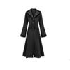 Medium Coat Long  Fashion Slimfit Trench Dark Tie Collar Court Tuxedo Cosplay