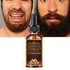 Óleo de crescimento de barba para cabelo masculino, essência 100% natural de óleo de nozes duras para produtos de barba e cabelo