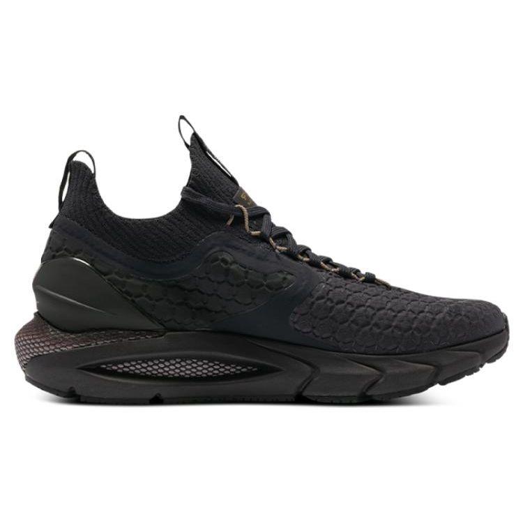 Under Armour HOVR Phantom 2 Comfortable Fabric Low-Top Casual Running Shoes Women sneaker Black 3027026-500