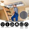 25"x54"x11"aluminum Attic Tent Insulation Cover Attic Stairway Insulation Premium Material Attic Door Aluminum Foil Attics Cover