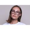 Full Rim Cat Eye Transparent Blue Silver Smartbuy Collection Jana Mtr 99g Fashion Women Eyeglasses