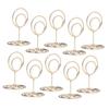 10pcs Table Number Holder Convenient Practical Round Base     Stable Elegant   Home Decoration