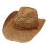 Vintage Western Cowboy Sonnenhut Herren Damen Strohhut Outdoor Reise Ethnischer Stil Geschenk UV-Schutzkappe Chapeau Strandhut