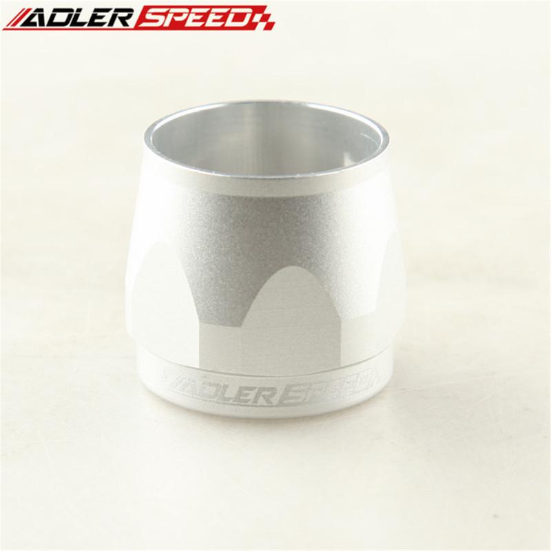 1Pcs Hose Clamps AN12 End Fuel Pipe Clip Oil Water Tube Aluminum Hose Fittings Clamps Connectors Hex Finishers