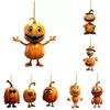 10 st Halloween pumpa träd prydnad bil dekorationer fest hängande dekorationer