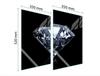 SZKLANA PŁYTA OCHRONNA DO KUCHNI 2x35x52 DIAMENT