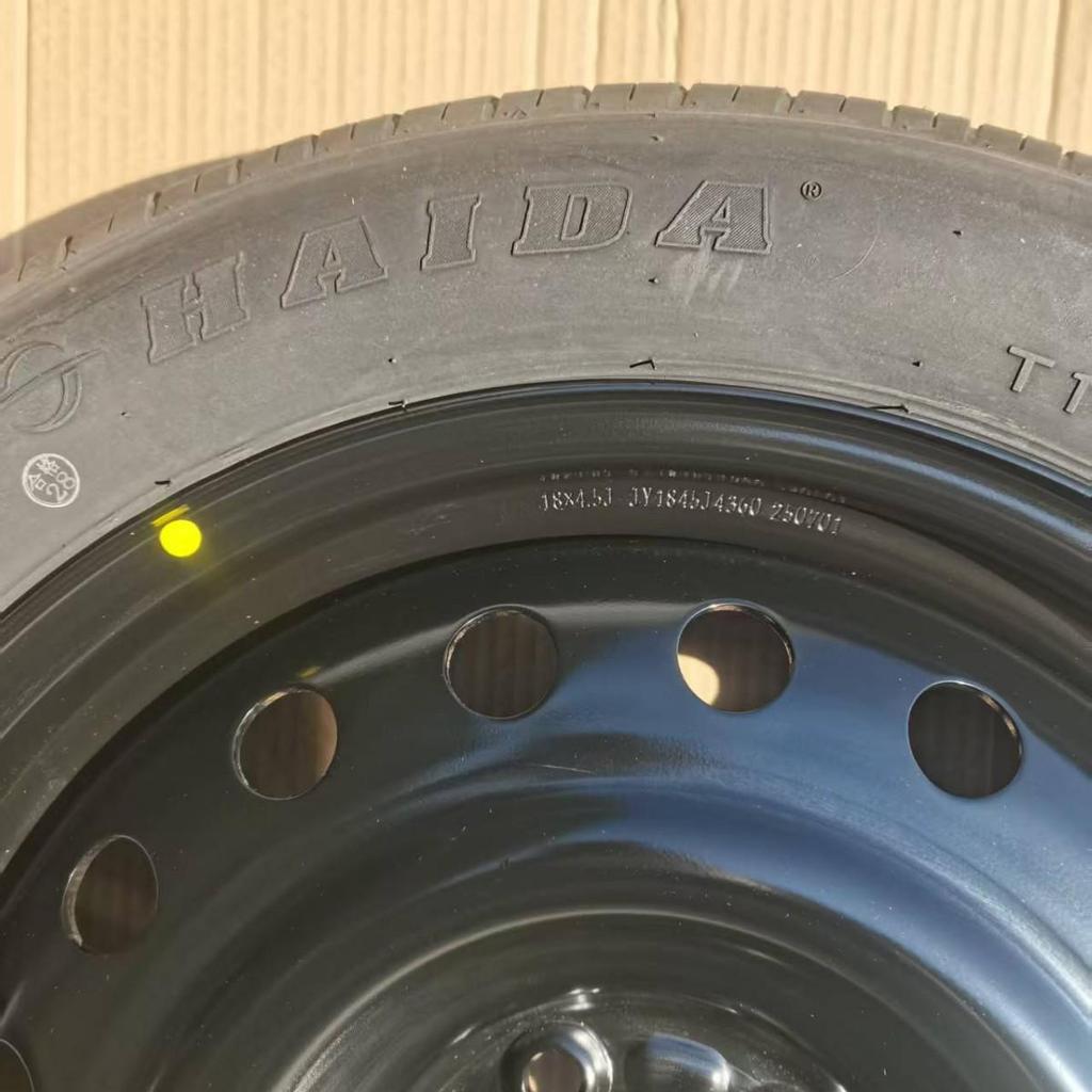 18" Spare Tire 145/80/18 for BYD Yuan PLUS New Energy Vehicle