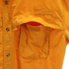 L.L.BEAN Short Sleeve Button-down Fishing Shirt XL Orange Outdoors Men's Used