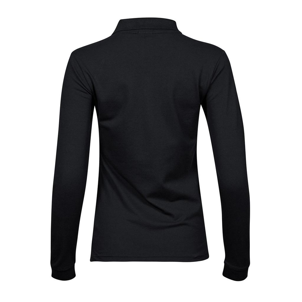 Tee Jays Womens/Ladies Stretch Long-Sleeved Polo Shirt