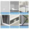 10-50 Pcs Window Screen Patch Exhaust Grille Window Door Drainage Hole Anti-mosquito Paste Mesh Screen Invisible Repair Subsidy