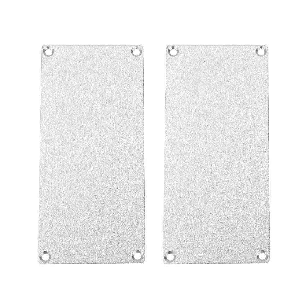Hliníková slitina Elektronická krabička Projektová krabička Pískovaná oxidovaná stříbrná Ochranné pouzdro 68 x 145 x 250 mm