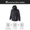 Plus Size Men's Fitness Sweat Suit - Autumn/Winter Running Jacket for Gym and Sports