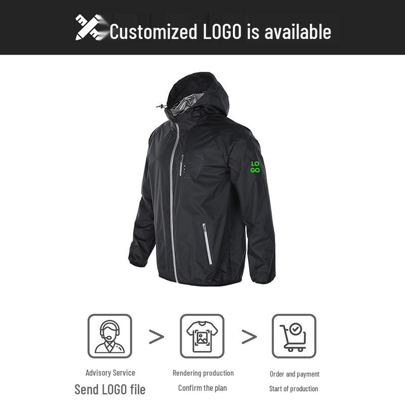Übergröße Herren Fitness Schweißanzug - Herbst/Winter Laufjacke für Fitnessstudio und Sport