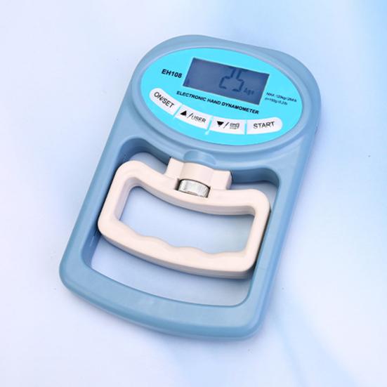 Electric Grip Strength Tester LED Display Hand Grip Dynamometer Gripper Trainer Handheld Grip Measurement Meter Hand Grip Power Strengthener Exerciser