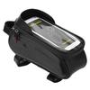 Bike Phone Front Frame Bag Waterproof Reflective   Phone Mount Top Tube Bag Pouch