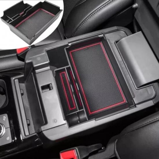 For 2020-2025 Ford Explorer Armrest Storage Box Center Console Tray Organizer