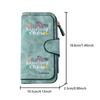2024 New Easter Rabbit Ear Long Zipper Wallet Large Capacity Card Holder Unisex Fashion Clutch Bag Portable Coin Purse Perfect For Daily Commuting