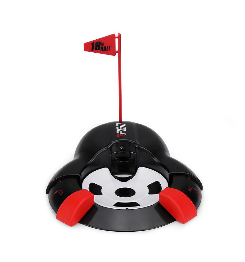 PGM Electric Golf Ball Retriever with Laser Hole Cup and 2 Batteries for Indoor/Outdoor Use