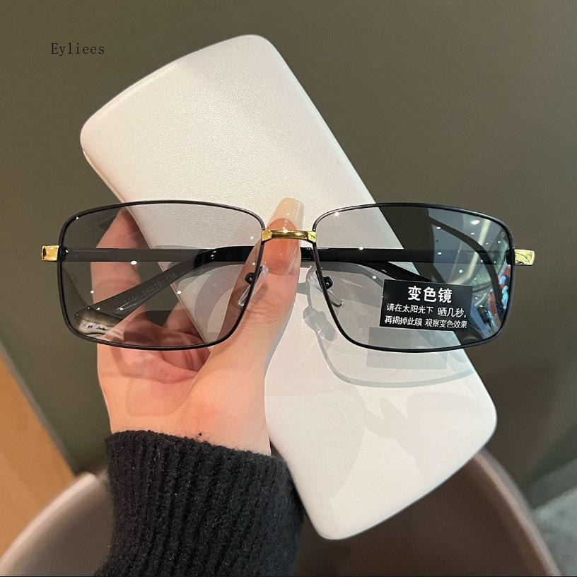 New Niche Small Frame Sunglasses For Men And Women High-Quality Steampunk UV Protection Strong Light Protection For Driving