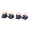 10Pcs Dc Power Socket Dc-015 Jack With Screw Hole 5.5-2.1 Mm / 5.5-2.5Mm Square Panel Mounting 5.5X2.1Mm / 5.5X2.5Mm