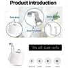 Hanging Roll Paper Hanger Punch-free Tissue Storage Holder Simple Paper Towel Organizer  Kitchen