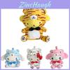 Mochila de Peluche Transformable Tigre Sanrio Kuromi Hello Kitty Para Niñas
