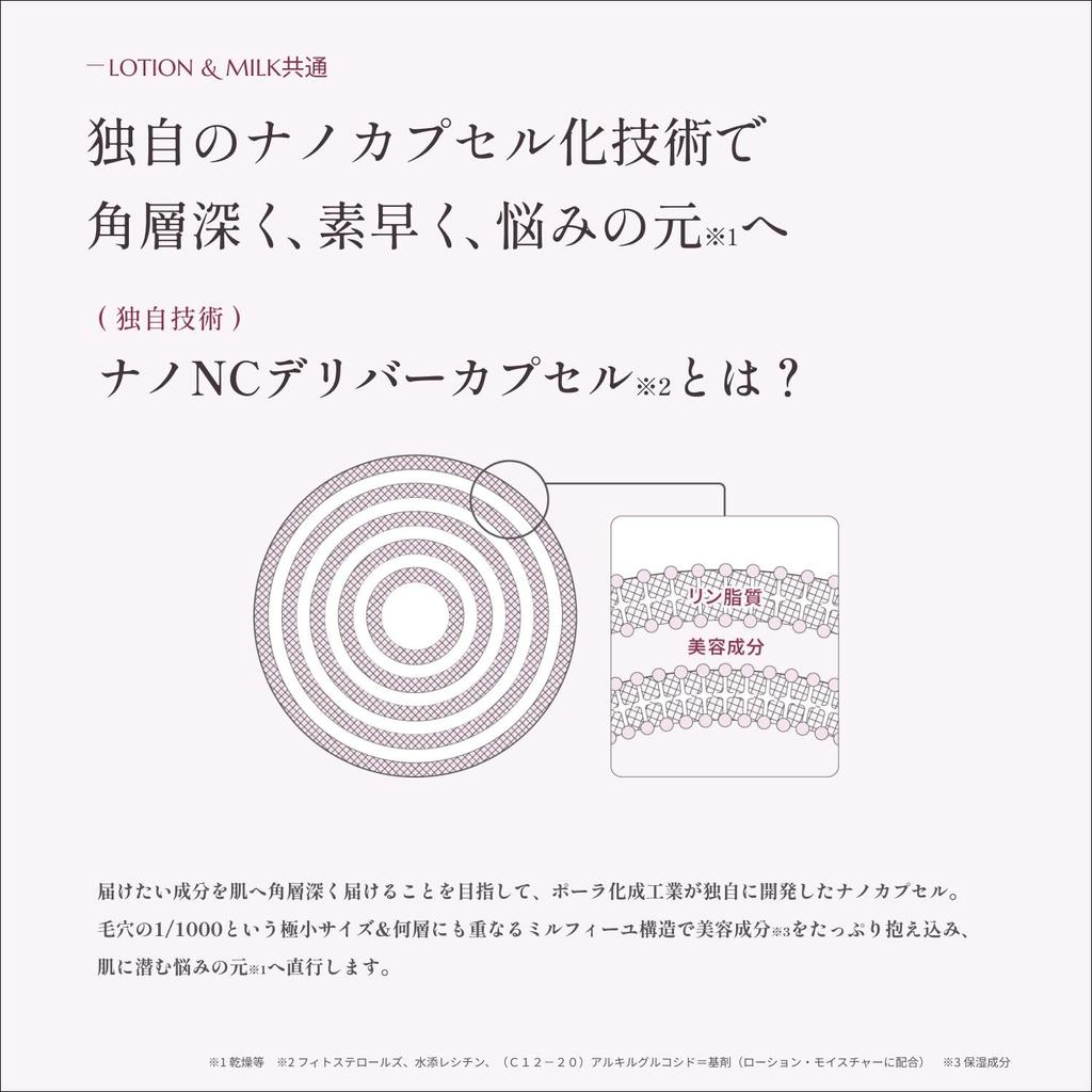 ORBIS Essence Lotion Shot Plus 150-ml-Flasche – Nano NC-Formel, feuchtigkeitsspendende Hautpflegelotion