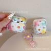 Smudge color flower pendant for AirPods 1 apple protective case bluetooth pro1 generation 1 generation earphone case