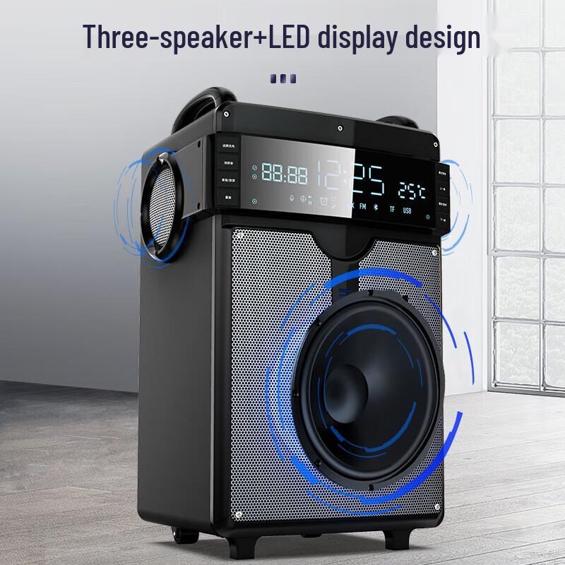 Soaiy T56 Portable Karaoke Speaker