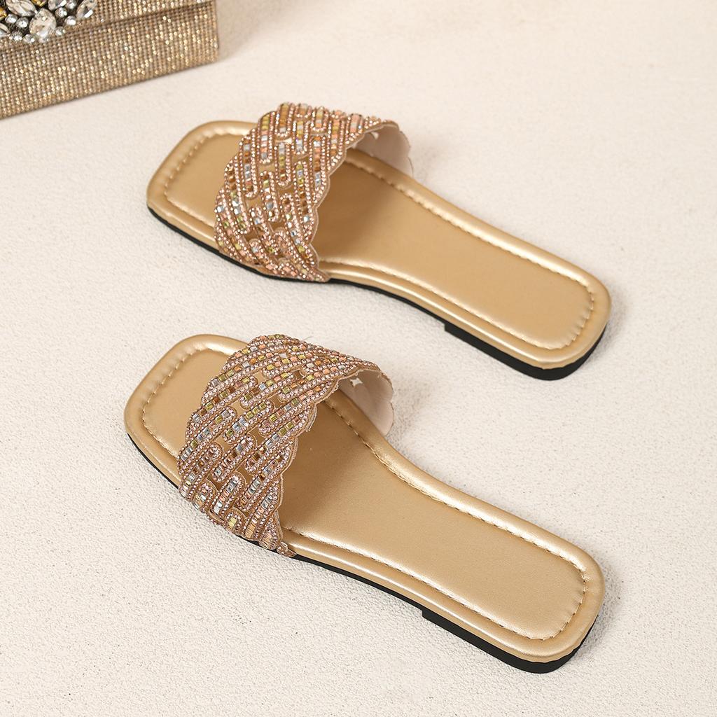 Flat-bottomed Shoes, Slippers, New Style, Simple and Casual, Beach Sandals, Cool Shoes for Leisure Time
