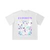 260 GSM Double Yarn 32 Count 100% Cotton Demon Slayer V110 Shinobu Print Unisex Heavy Cotton T Shirt