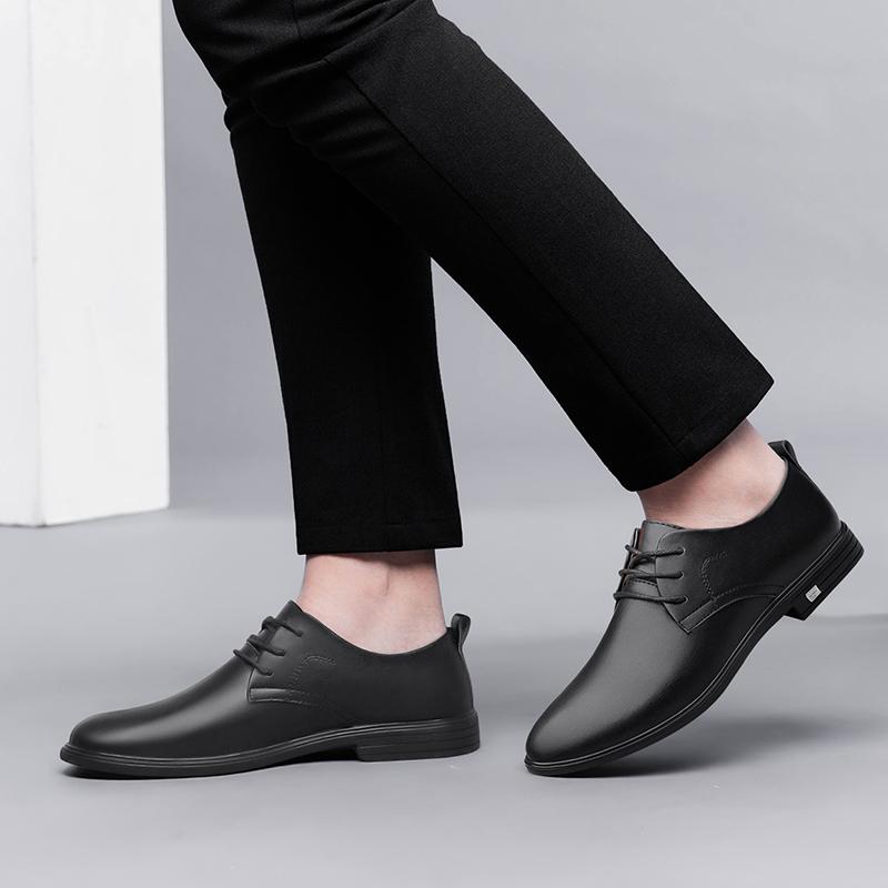 Fashion Designer Party Wedding Footwear Italian Men Genuine Leather Oxford Shoes Casual Business Flat Dress Lace Up Formal Office Shoes