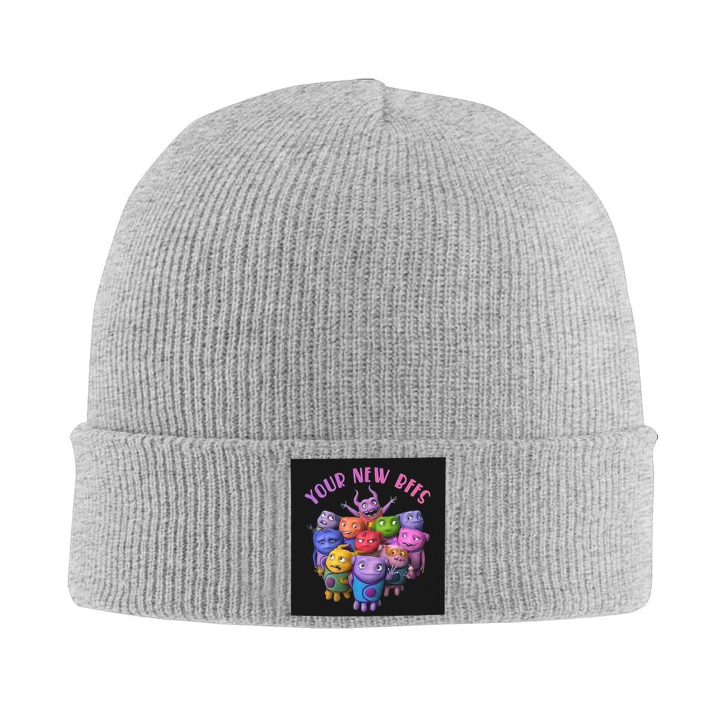 Your New BFFS Are Here Oh The Boov Warm Knitted Cap Hip Hop Bonnet Hat Autumn Winter Outdoor Beanies Hats for Men Women Adult