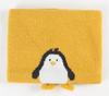 Baby Knit Neck Warmer with Winter Warm Penguin Design Number J.B.things Hat, Warmth, Scarf, Hat, (JP, Size, 50.0 Cm, Yellow)
