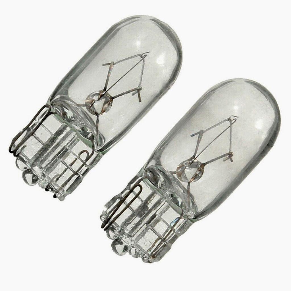 100PCS For T10 501 Bulbs 12v 5W Sidelight Capless Number Plate W5w Halogen Car Bulb Auto Parts
