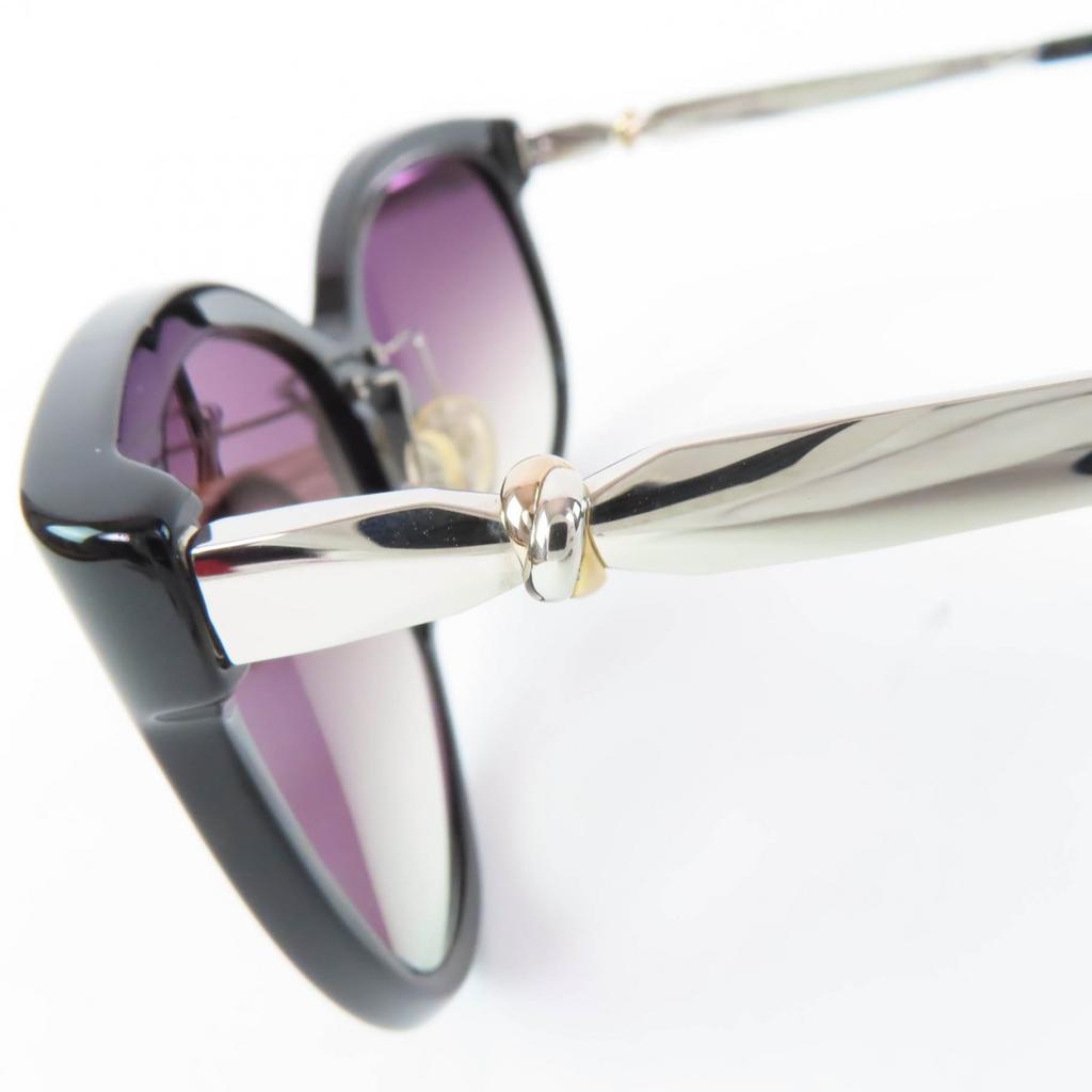 Excellent Cartier Sunglasses Trinity Eyewear Black Silver Gold Women 6268522 Used