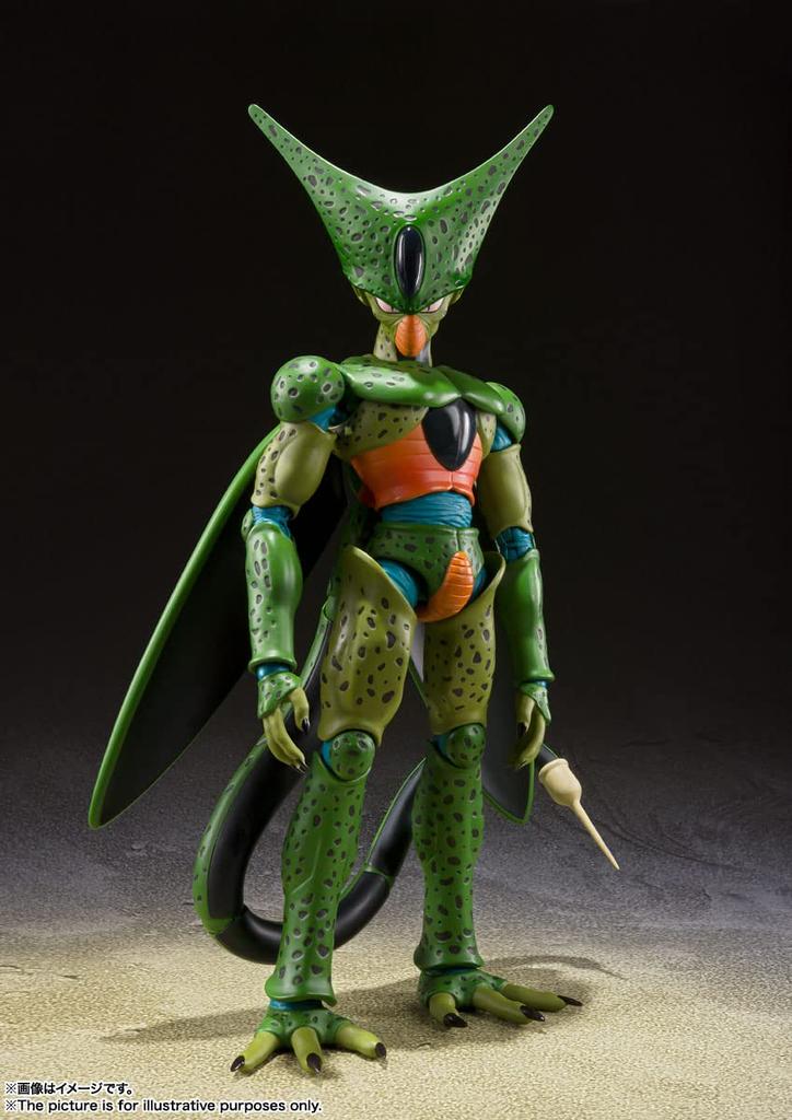 TAMASHII NATIONS S.H.Figuarts Dragon Ball Z Cell First Form (Resale Version) Approx. 170mm