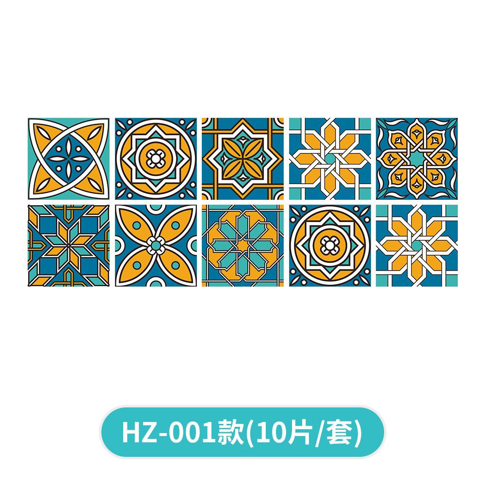 Direct Sales European Imitation Tile Sticker Tile Sticker Floor Wall Sticker 3D Wall Sticker Floor Sticker Simulation Tile