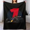 Max 1 Car Red Throw Blanket Flannel Fabric Plaid On the Sofa Comforter Personalized Gift Blankets