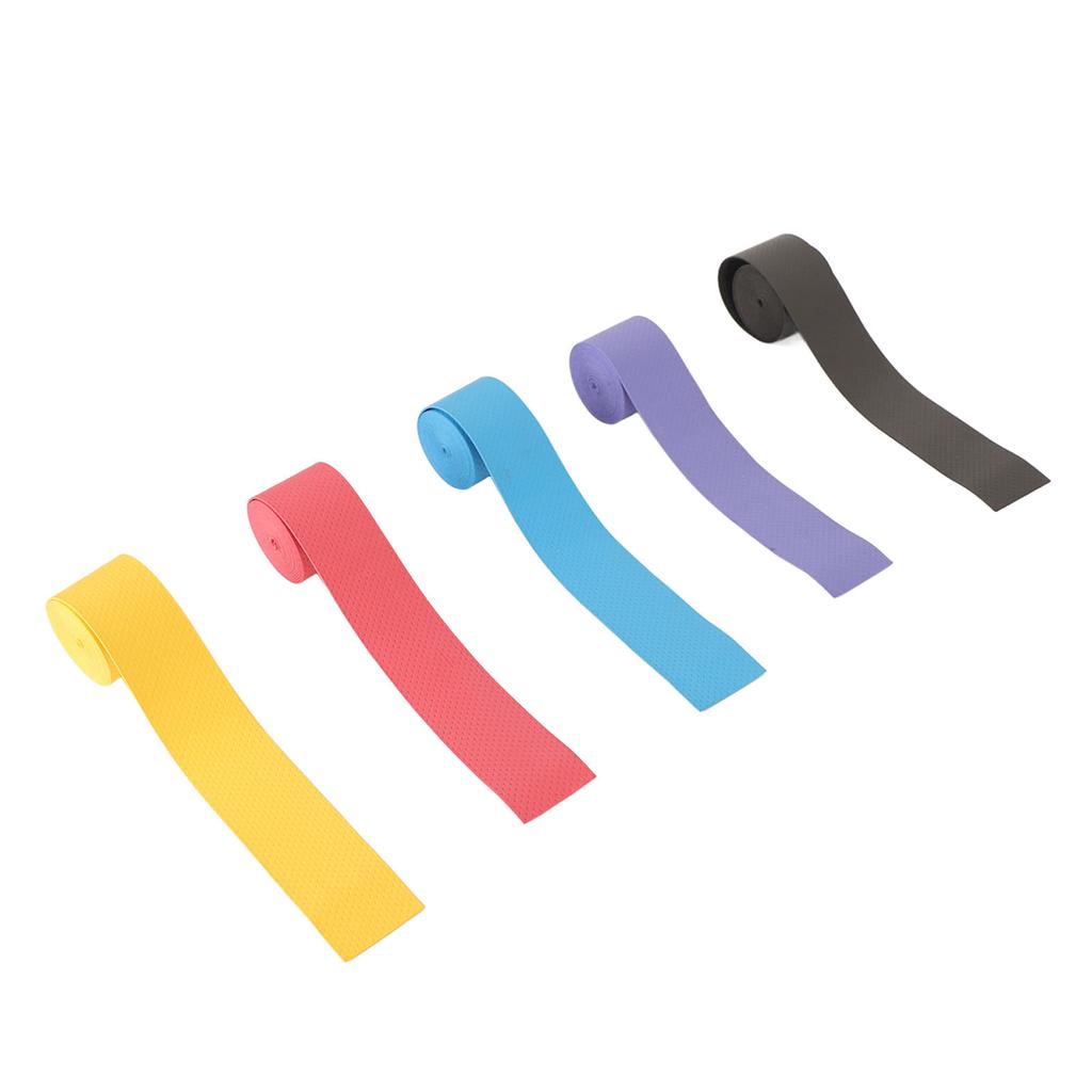 60 Stück Tennis Schläger Griffband Badminton Schläger Schweißband Weiches PU für Sport Fitnessstudio