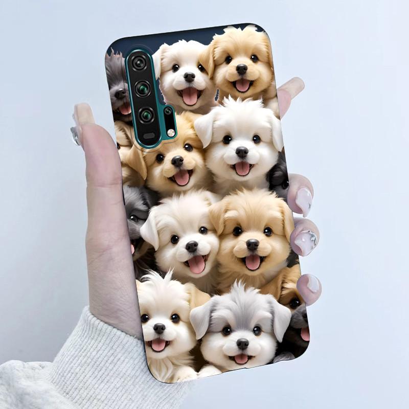 For Honor 20 Pro Case Honor20 Pro Back Soft TPU Silicone Cover Cute Cartoon Panda Phone Case For Huawei Honor 20 Pro Coque Funda