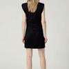 Women's Fashion Casual Color Half High Neck Sleeveless Hip Slim Dress