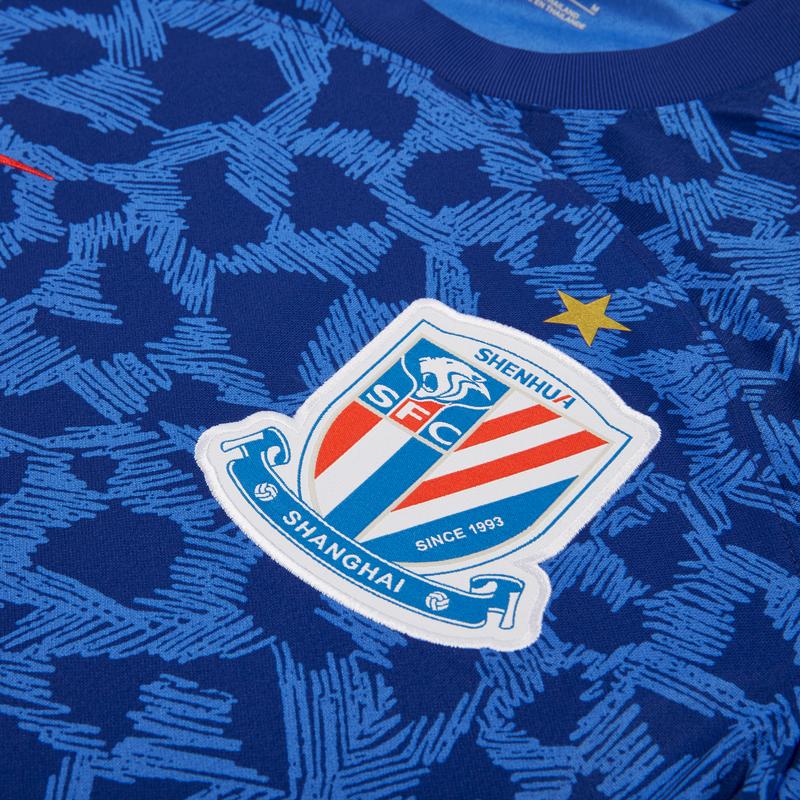 Nike Dri-Fit Quick-Drying Breathable Match Short Sleeve Soccer Jersey Men jersey Royal-Blue FV3510-433