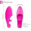 Clit Vibrator Vibrating Finger Sleeves Clitoral Massager Sex Toys for Women
