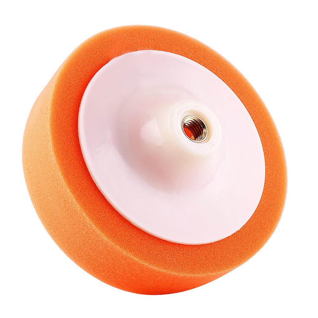 1 Stück 6"(15 cm) Schwamm Polieren Polieren Wachsen Pad Rad Für Auto Polierer Puffer Orange