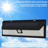 Solar RV Porch Light 118 LED RV Motion Sensor Light with Remote Control IP65 Waterproof RV Exterior Lights with 3 Modes 270 °